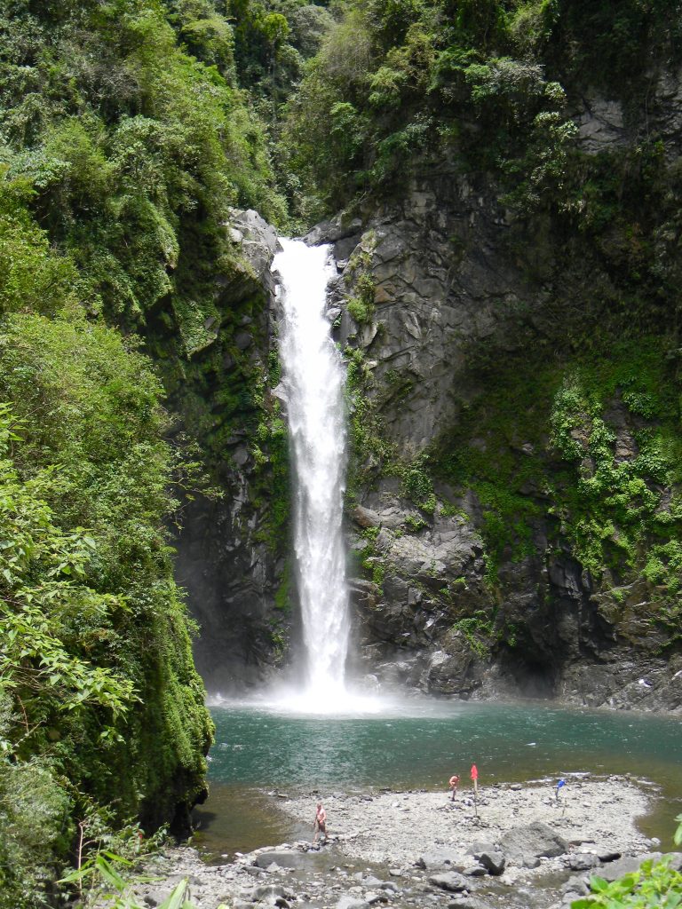 Tappiya waterfalls Batad rice terraces Philippines