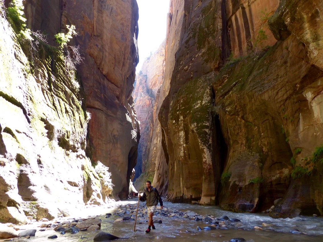 Hike the Narrows Zion National park