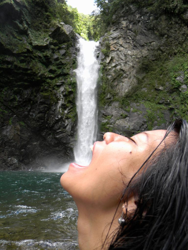 Tappiya waterfalls Batad rice terraces Philippines