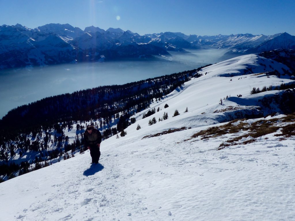 Winter Niederhorn Switzerland